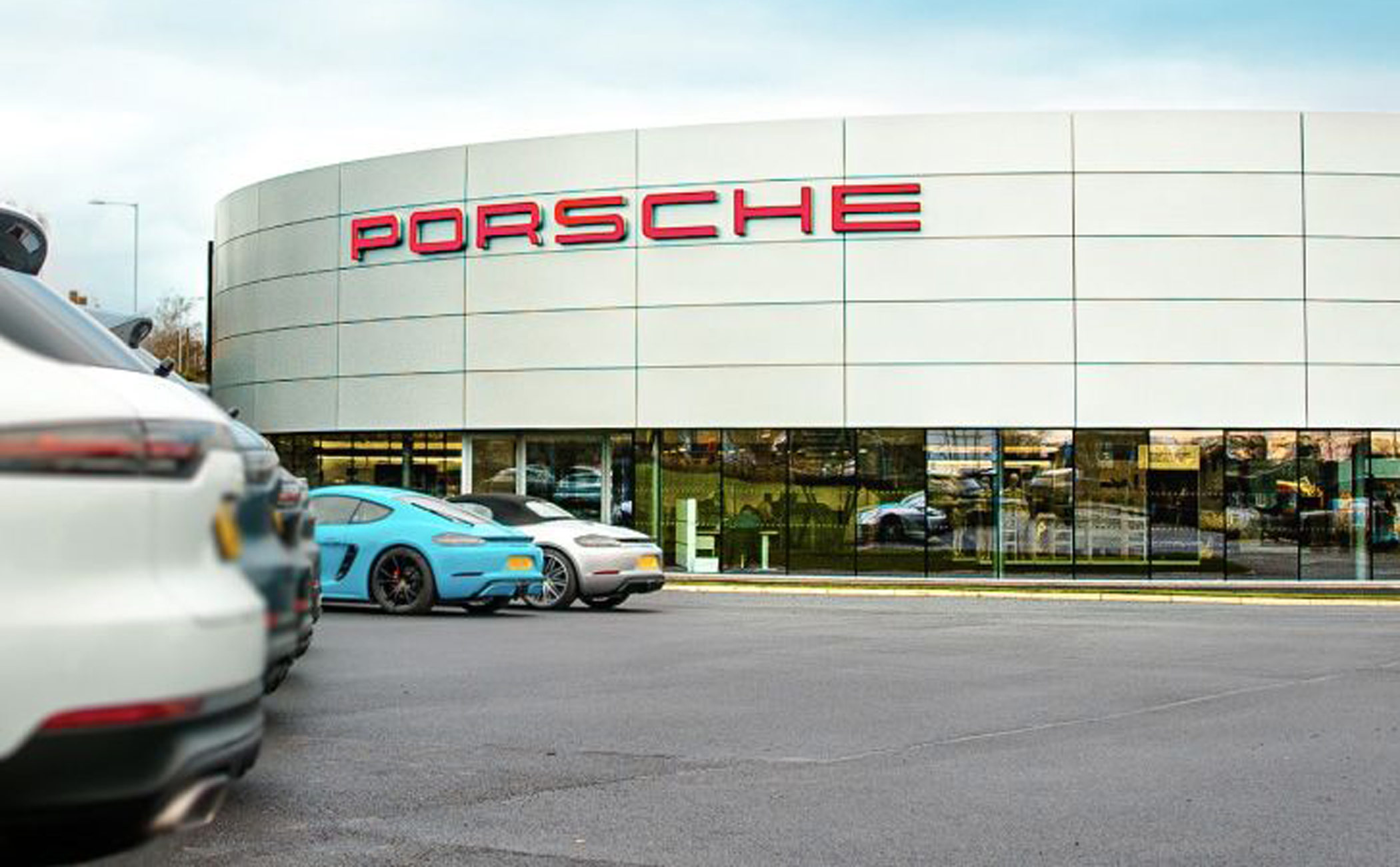 Porsche building in Norwich