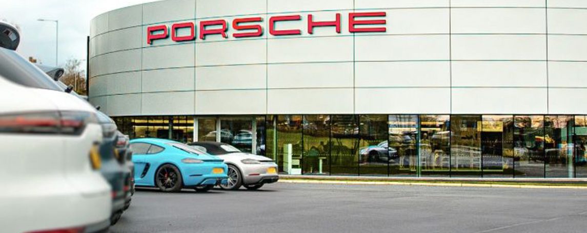 Porsche building in Norwich